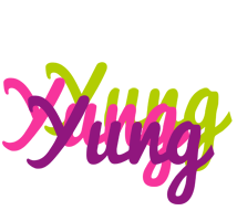 Yung flowers logo