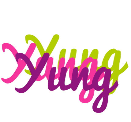 Yung flowers logo