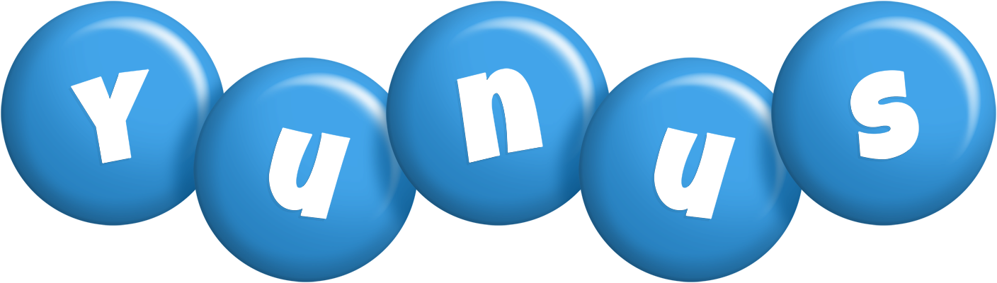 Yunus candy-blue logo