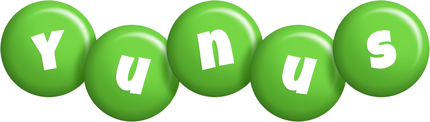 Yunus candy-green logo