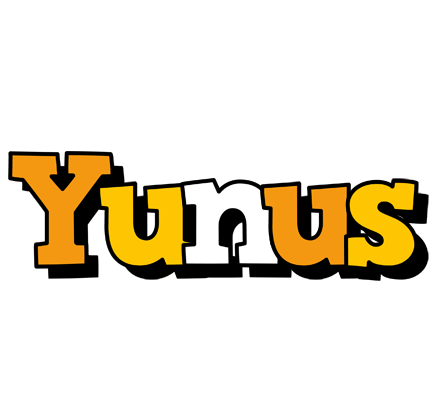 Yunus cartoon logo