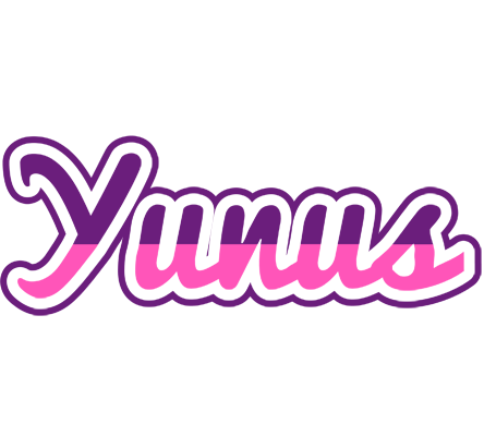 Yunus cheerful logo