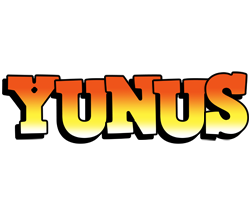 Yunus sunset logo