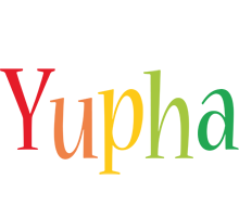 Yupha birthday logo