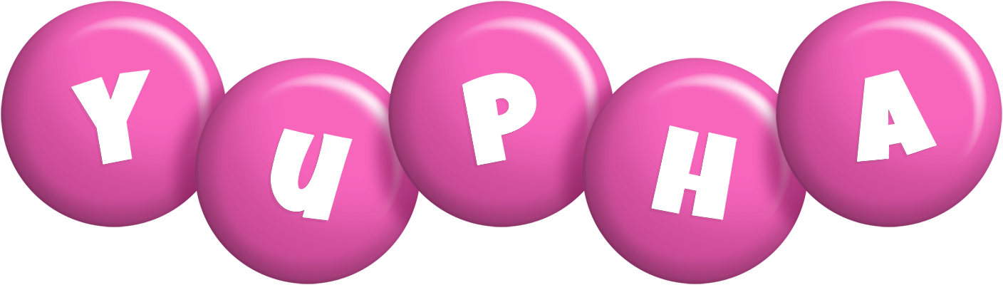 Yupha candy-pink logo