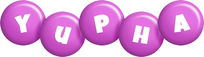 Yupha candy-purple logo