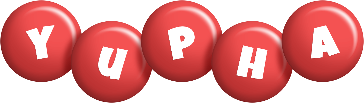 Yupha candy-red logo