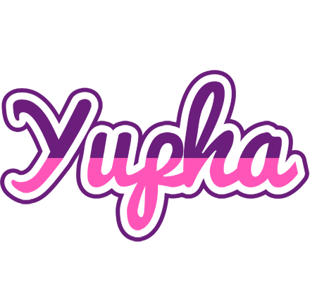 Yupha cheerful logo