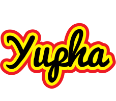 Yupha flaming logo