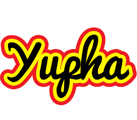 Yupha flaming logo
