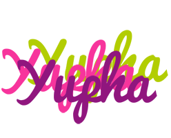 Yupha flowers logo