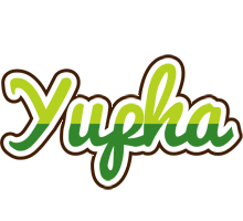 Yupha golfing logo