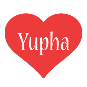 Yupha love logo