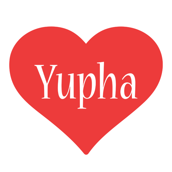 Yupha love logo