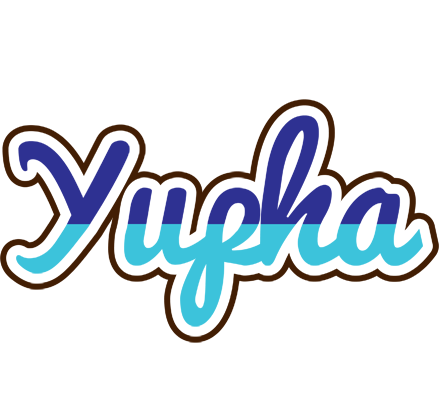 Yupha raining logo