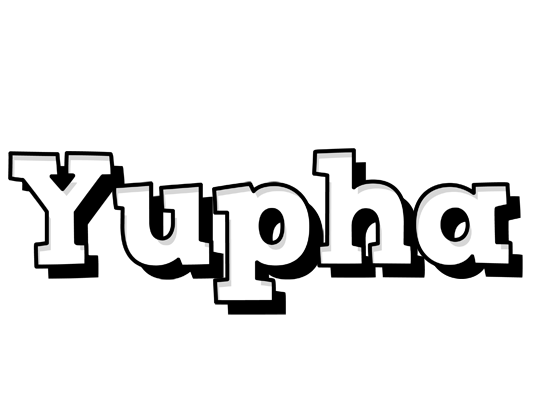 Yupha snowing logo