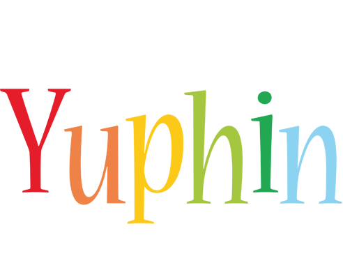 Yuphin birthday logo