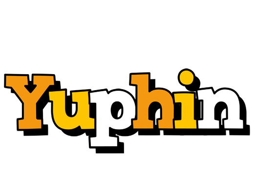 Yuphin cartoon logo