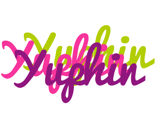 Yuphin flowers logo