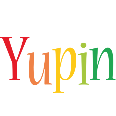 Yupin birthday logo