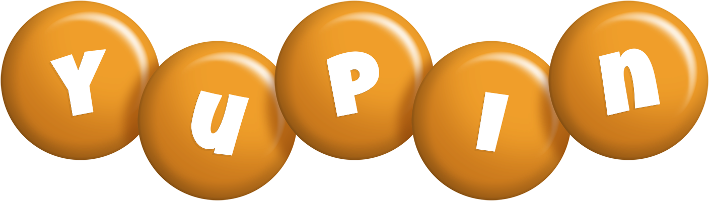 Yupin candy-orange logo