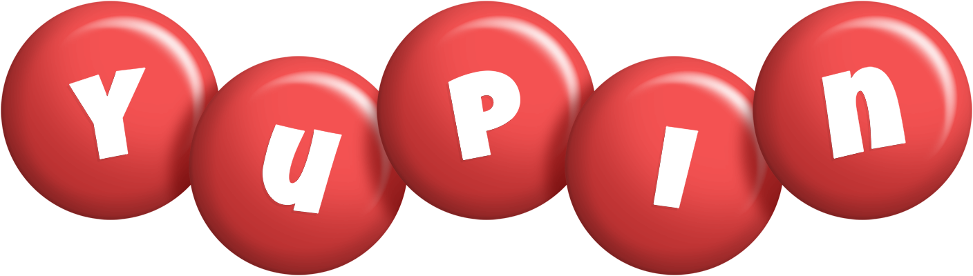 Yupin candy-red logo