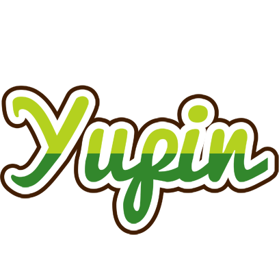 Yupin golfing logo