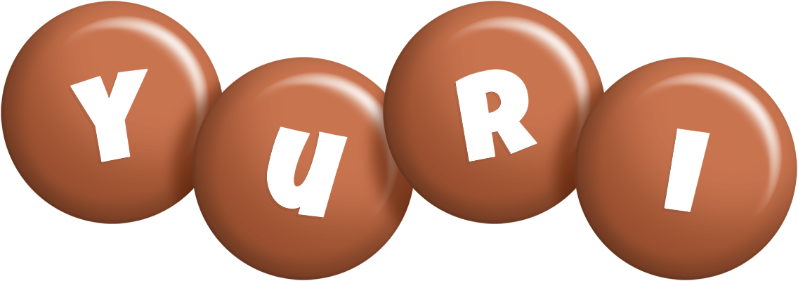 Yuri candy-brown logo
