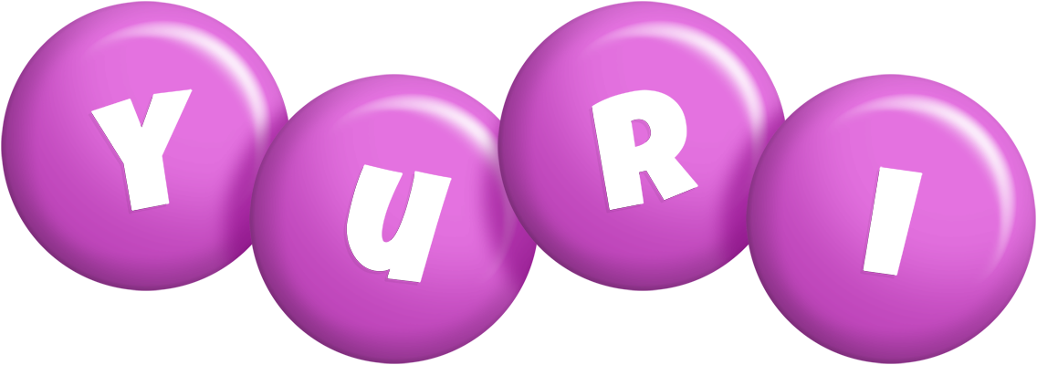 Yuri candy-purple logo