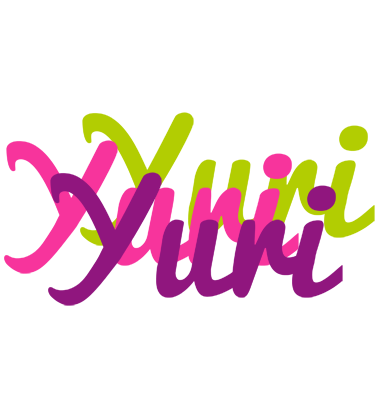 Yuri flowers logo