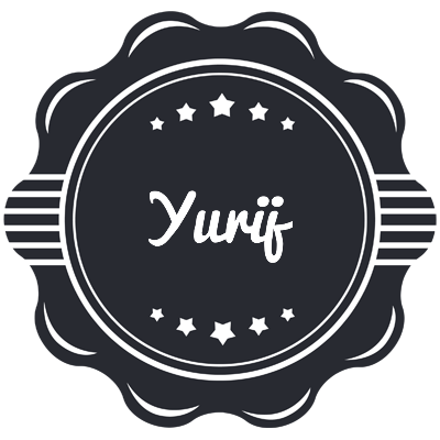 Yurij badge logo