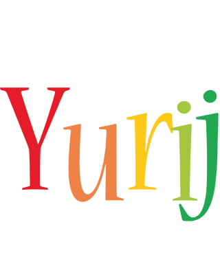 Yurij birthday logo