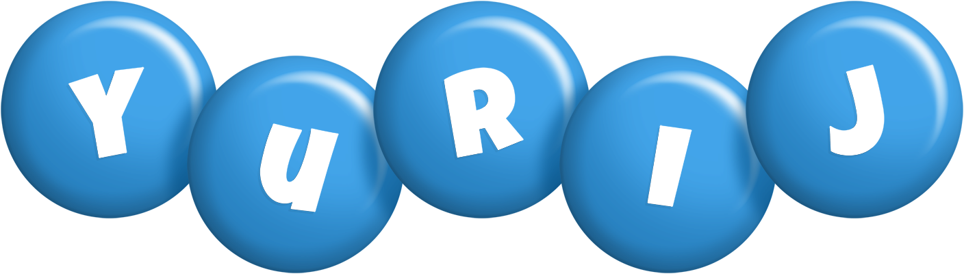 Yurij candy-blue logo
