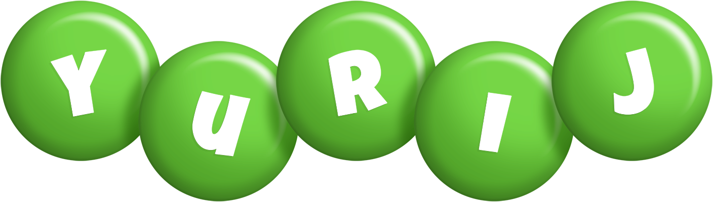 Yurij candy-green logo