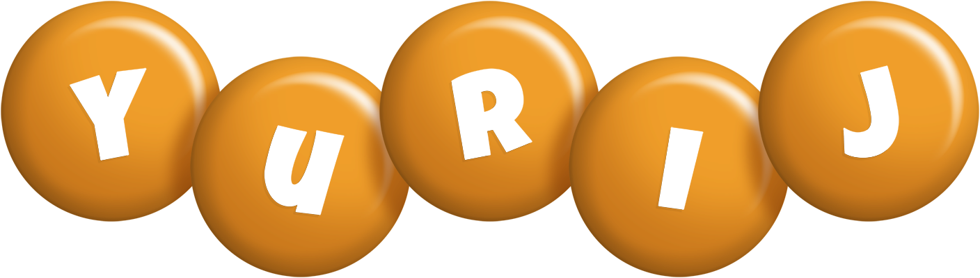 Yurij candy-orange logo