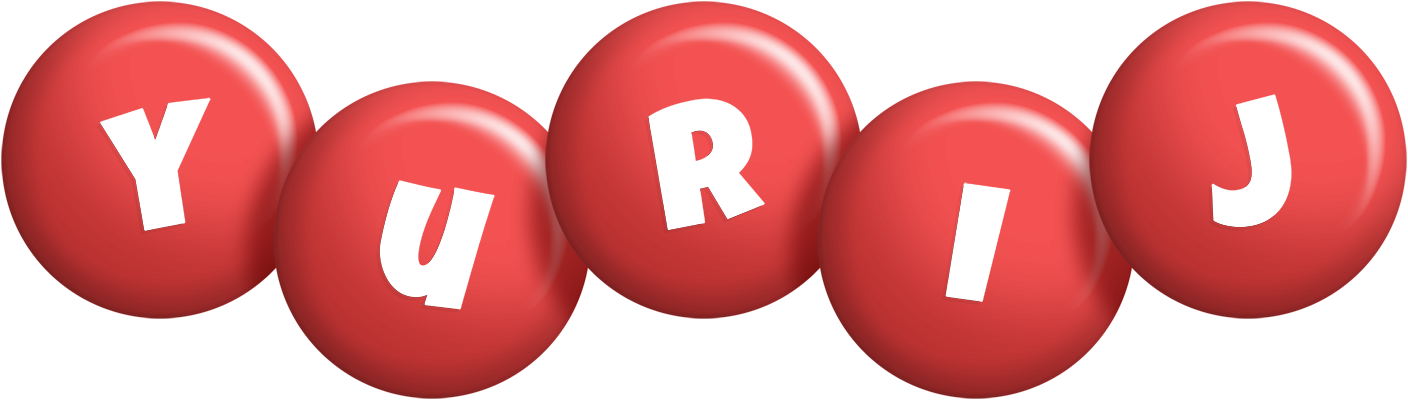 Yurij candy-red logo