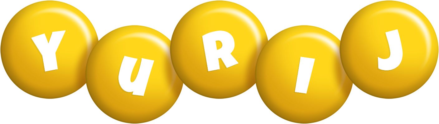 Yurij candy-yellow logo