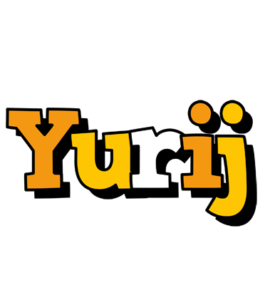 Yurij cartoon logo