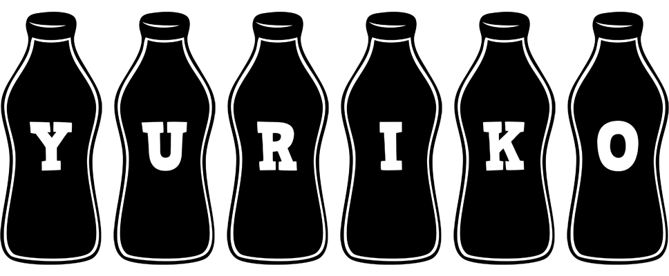 Yuriko bottle logo