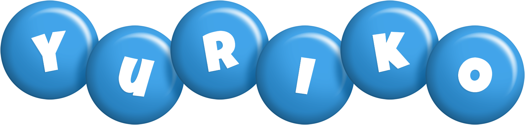 Yuriko candy-blue logo