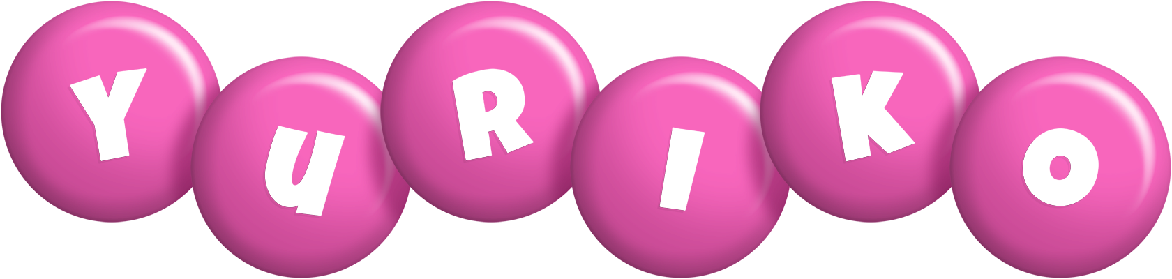 Yuriko candy-pink logo