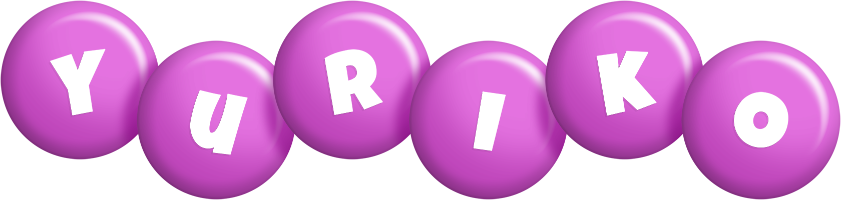 Yuriko candy-purple logo