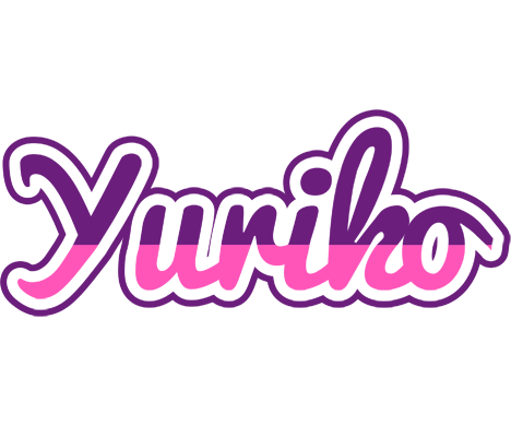 Yuriko cheerful logo