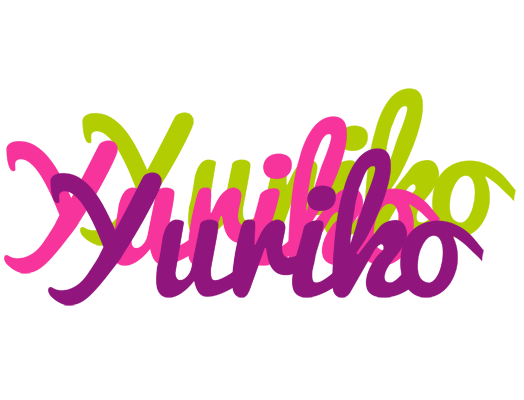 Yuriko flowers logo