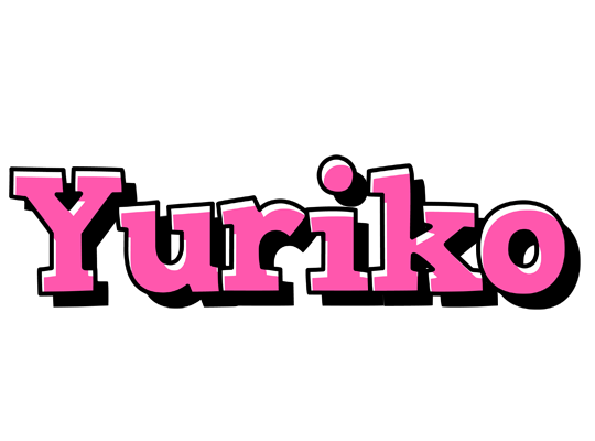 Yuriko girlish logo