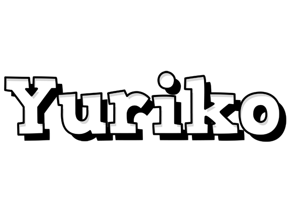 Yuriko snowing logo
