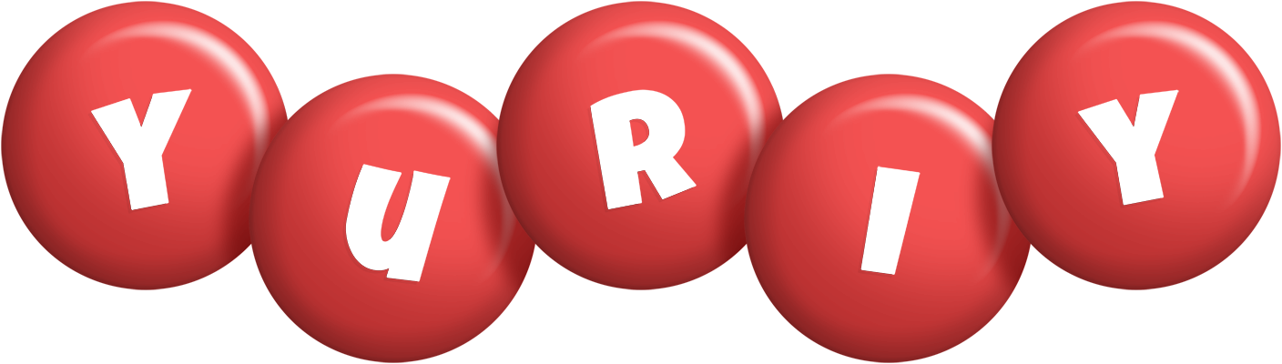 Yuriy candy-red logo
