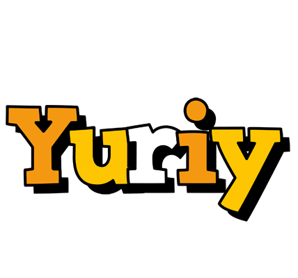 Yuriy cartoon logo