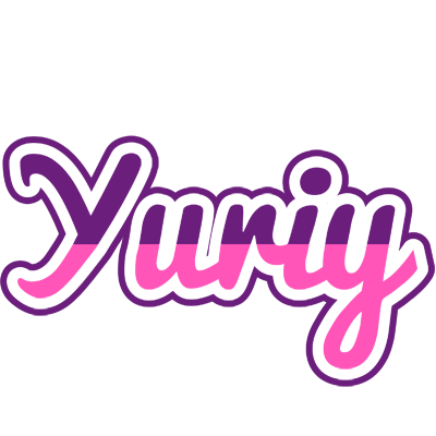 Yuriy cheerful logo
