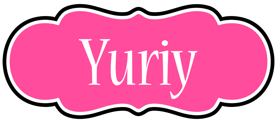 Yuriy invitation logo